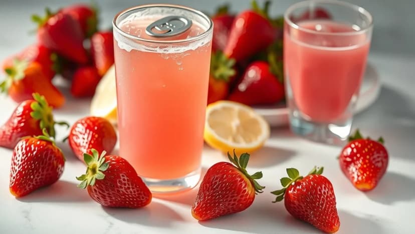 Celsius strawberry lemonade smak test