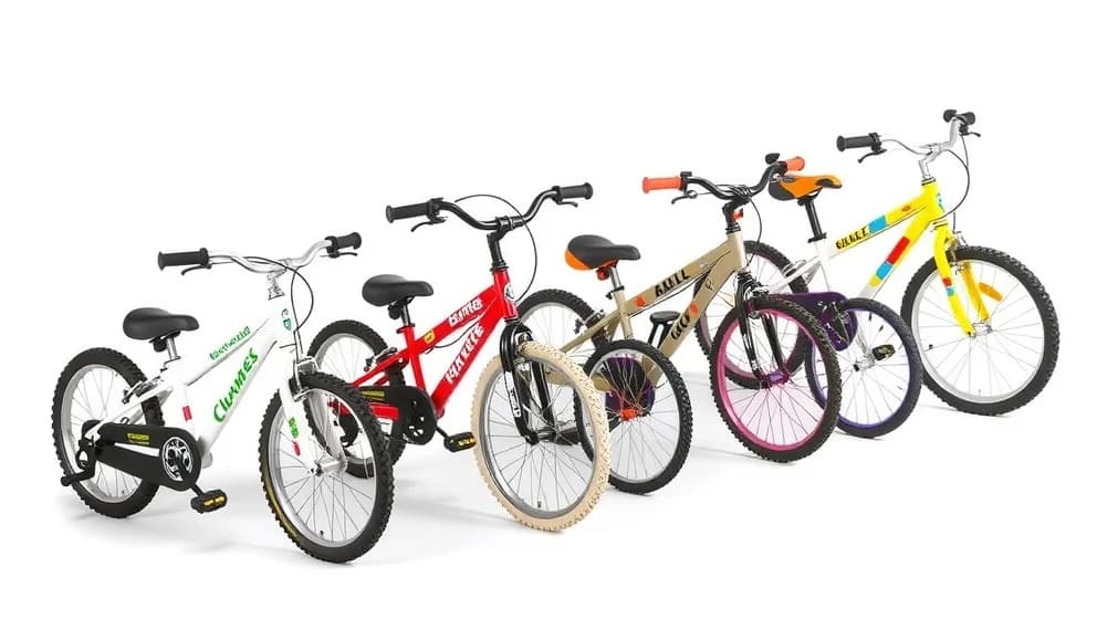 Rätt cykelstorlek för barn steg för steg