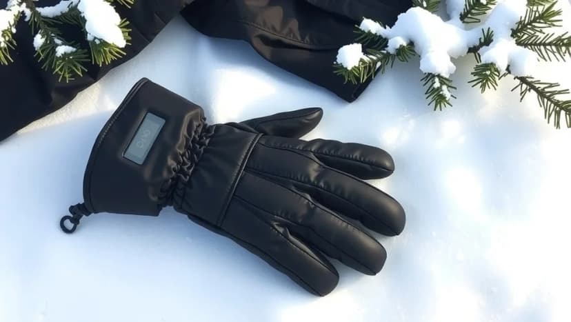 Eluppvärmda handskar XXL för vinter