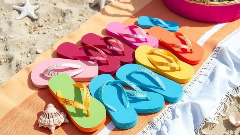 Flip flop dam som passar till varje sommar