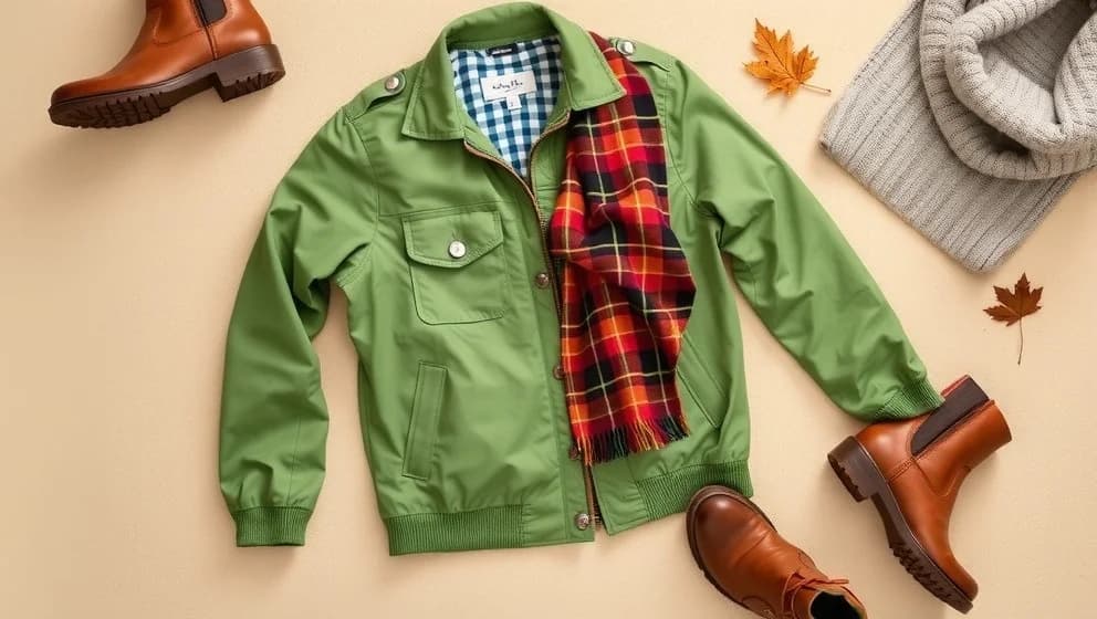 Grön jacka dam som passar till allt