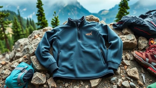 Haglöfs fleece herr för vinter och friluftsliv