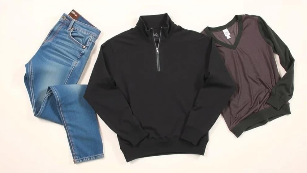 Half zip herr är det bästa valet för vardagen