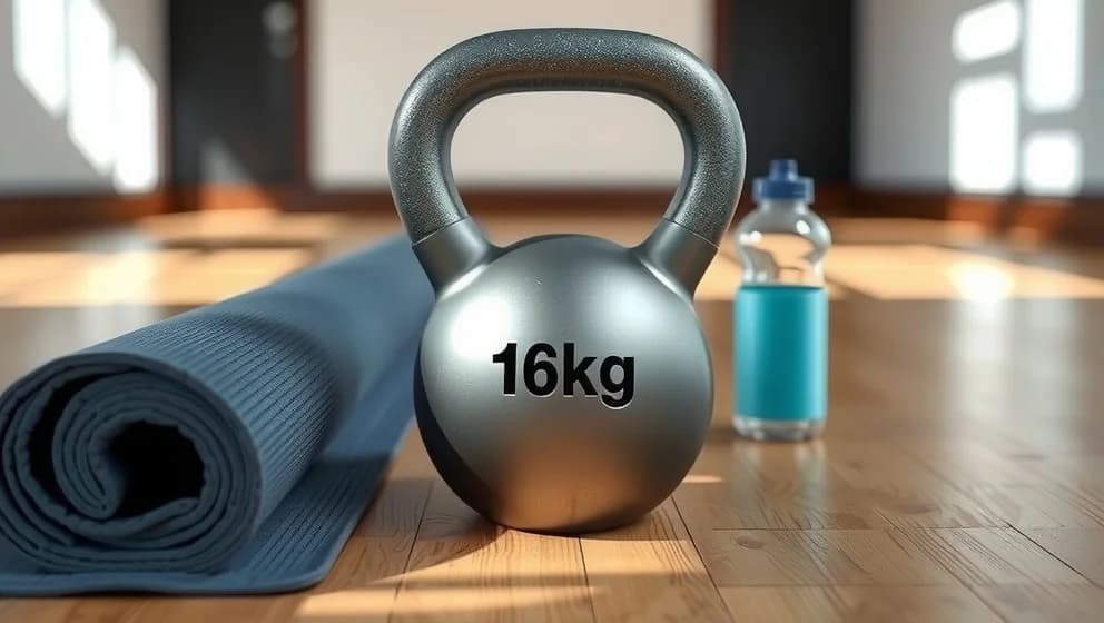Kettlebell 16 kg för bättre träning