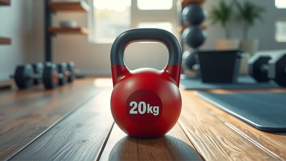 Kettlebell 20 kg för hemmaträning och styrka