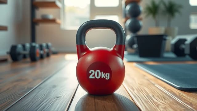 Kettlebell 20 kg för hemmaträning och styrka