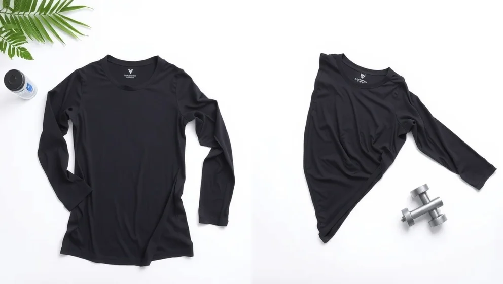 Långärmad träningströja dam som passar perfekt