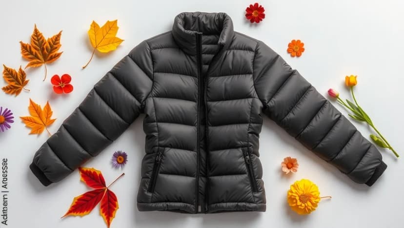 Lätt dunjacka dam för varje väder