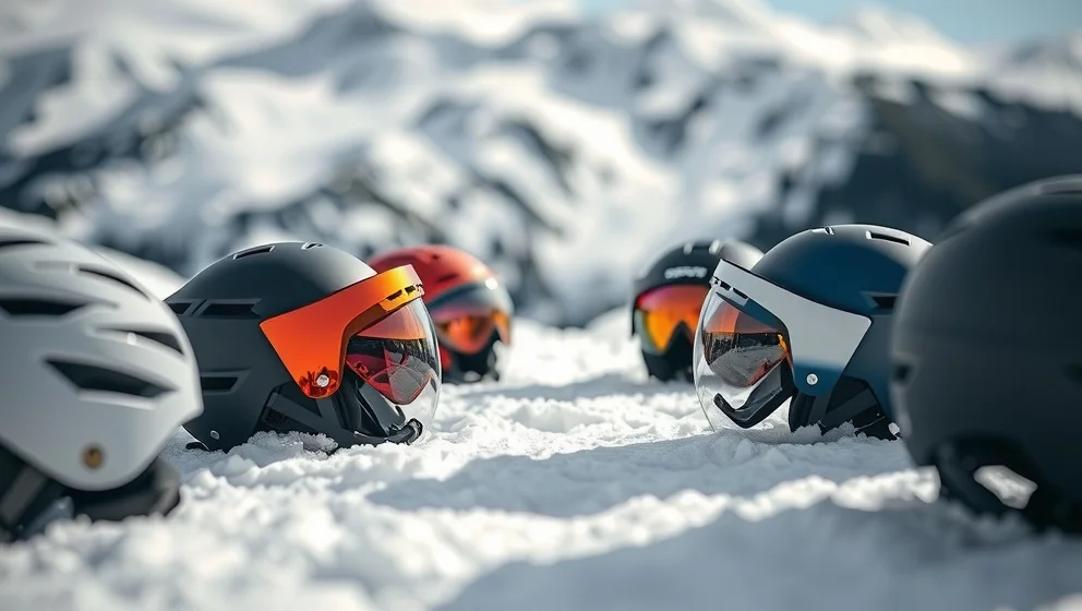 Skidhjälm med visir - vad är det bästa valet