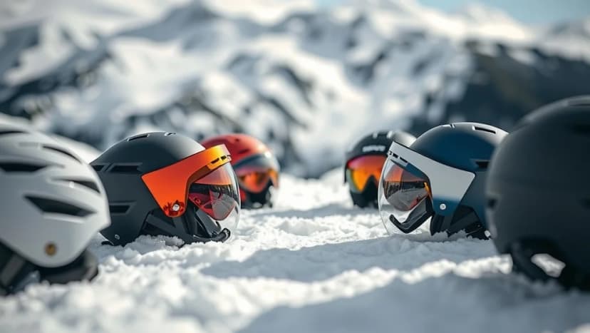 Skidhjälm med visir - vad är det bästa valet