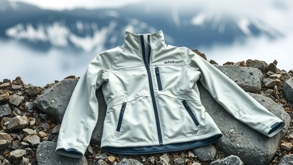 Softshell jacka dam för alla väder