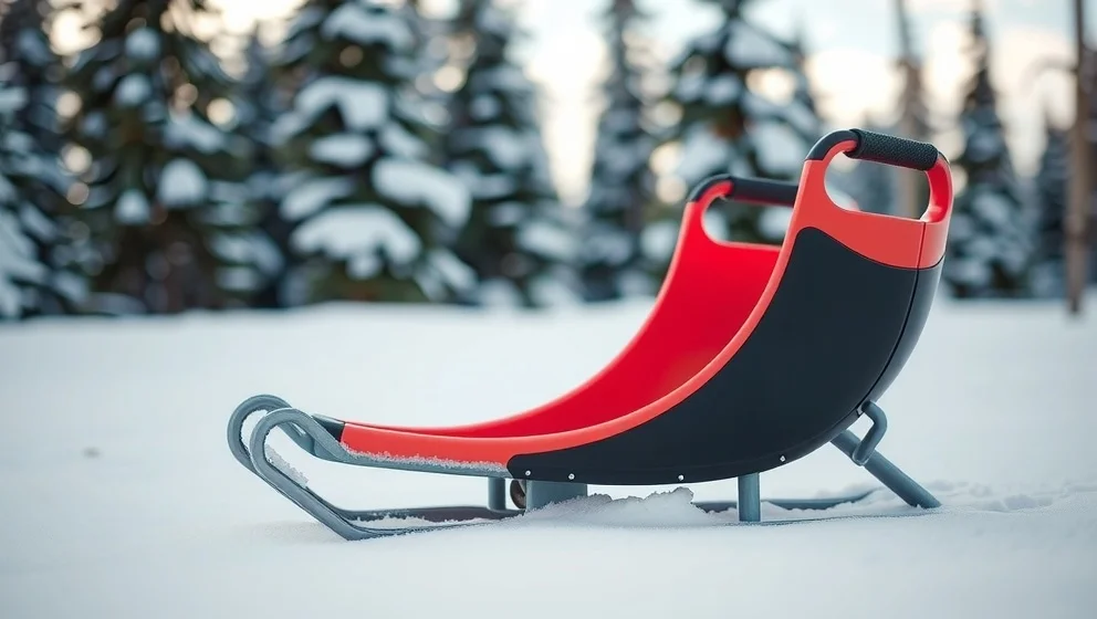 Stiga Snowracer Curve är sparkens perfekta släde