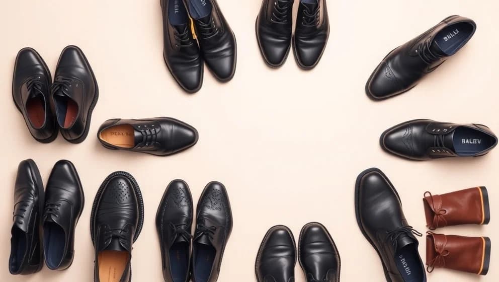 Vilka svarta skor passar bäst för herrar