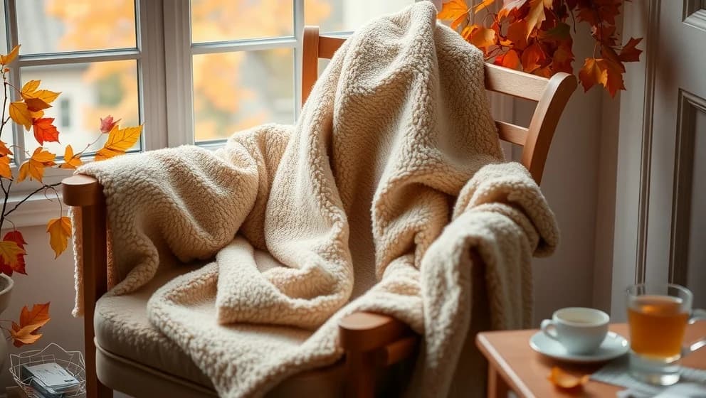 Teddy fleece dam som håller värmen bra