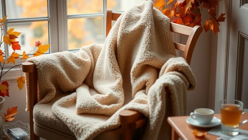 Teddy fleece dam som håller värmen bra