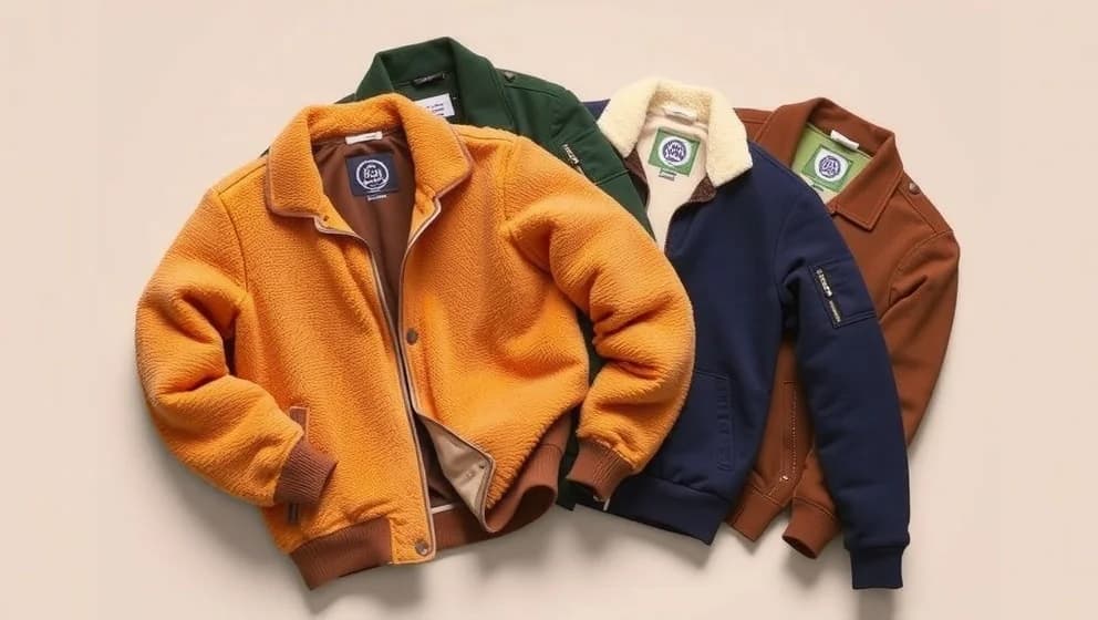 Teddy jacka herr som passar till allt