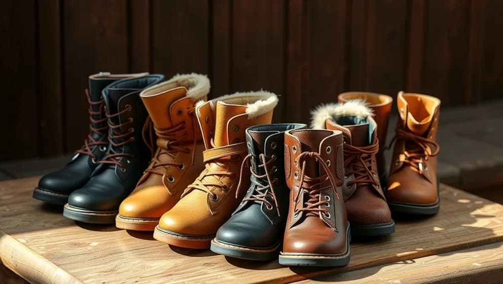 Viking stövlar barn som passar alla barn