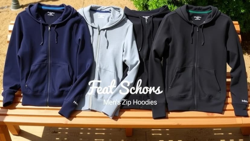 Zip tröja herr som passar alla tillfällen